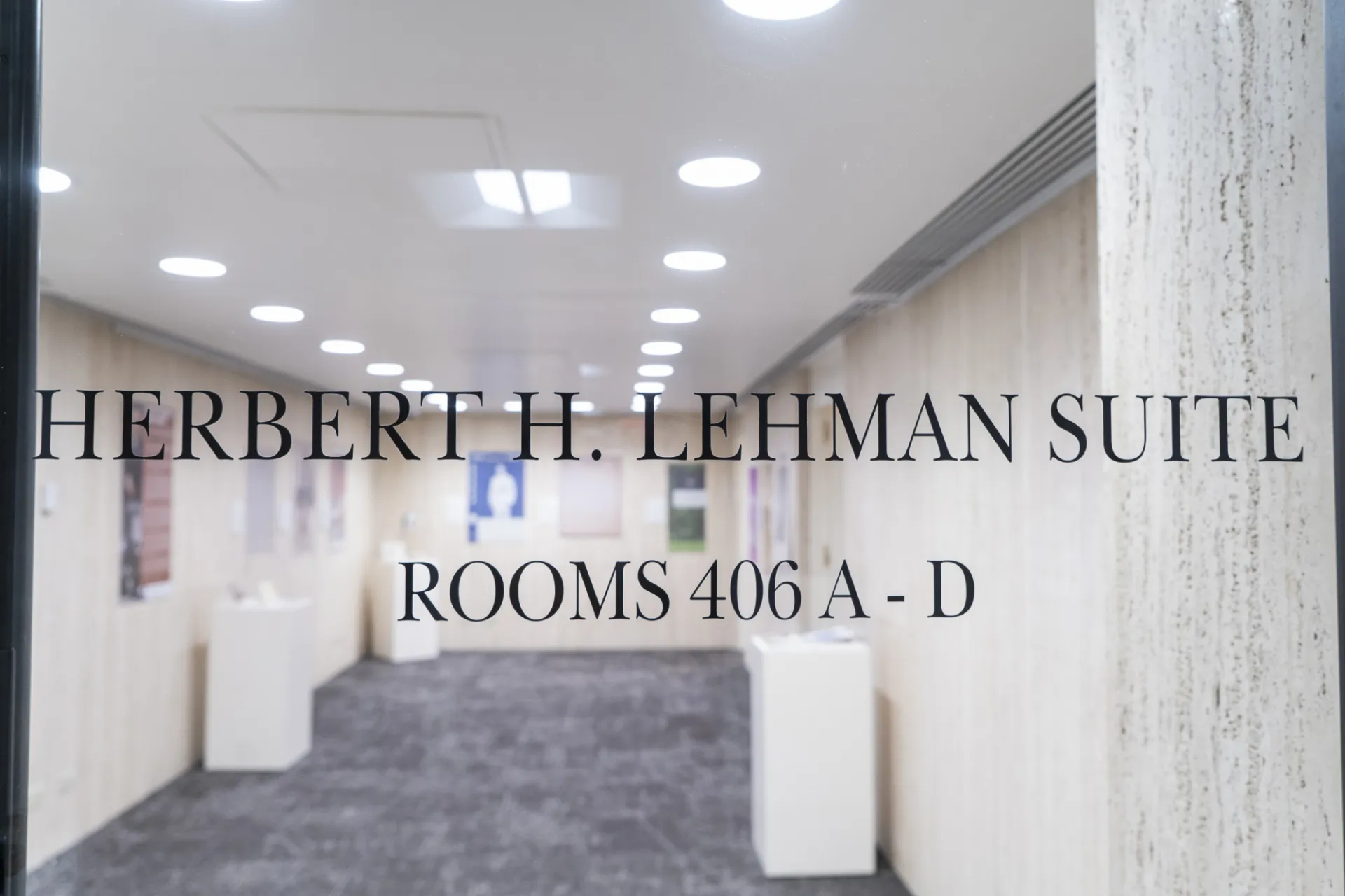Image of Lehman Suite Entrance