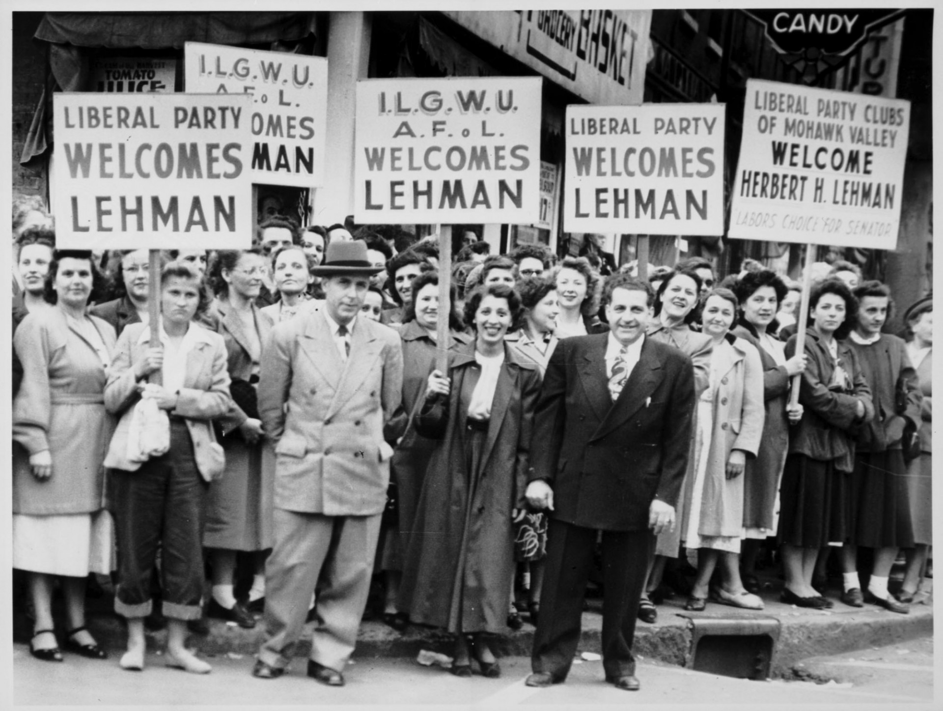 ILGWU Welcomes Herbert H. Lehman